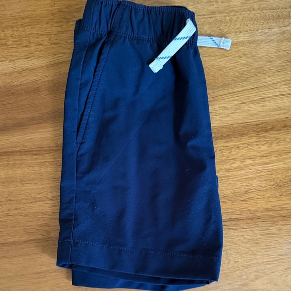 Crewcuts Navy Pull-On Shorts with Light Blue Drawstring - Picture 4 of 4